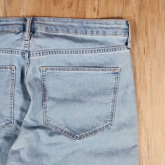 🧚♀️H&M Light Blue Skinny Ankle Jeans Size 14/32 - Picture 5 of 8